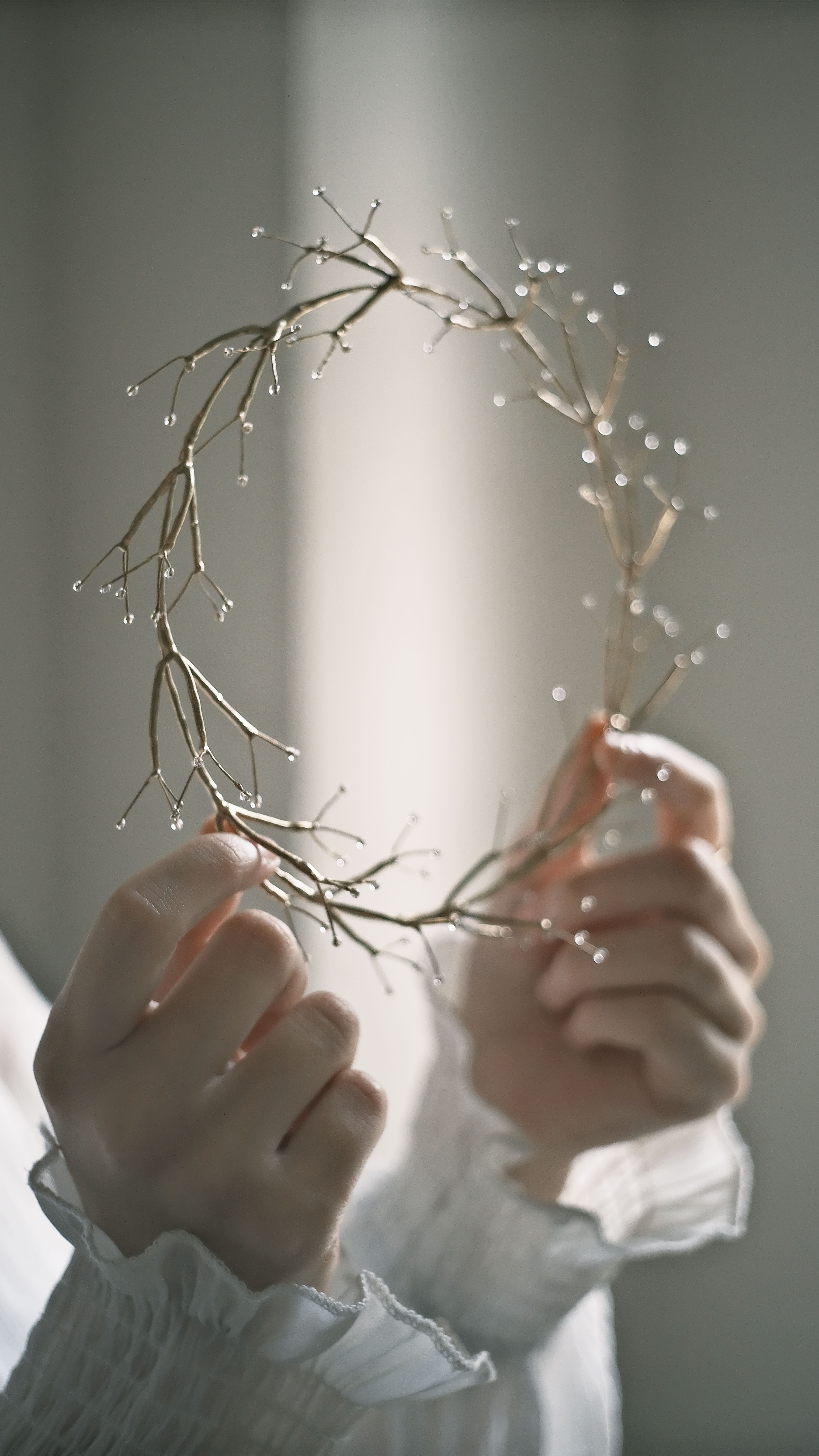 インスタ作家 mone morigaki 壁掛けフレーム bloom ／シルバー