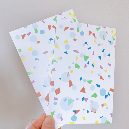 ポストカード・紙吹雪と水玉 ポストカード Koricchan 通販