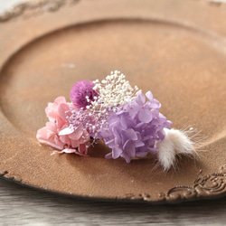 ☆紫陽花とサンキライのお正月飾り ☆ドライフラワー ボタニカル