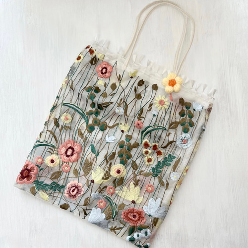 Amazon.co.jp: WADORN DIY キャンバストートバッグ刺繍キット