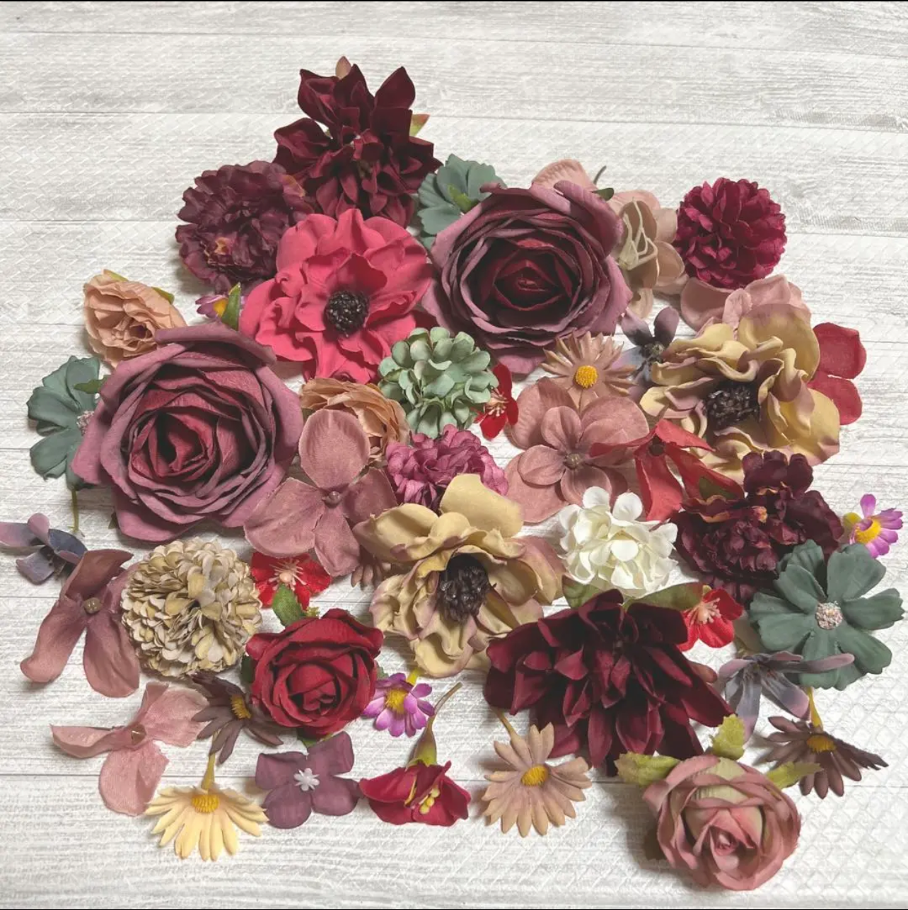☆NO 0624-06④造花 花材 小花 まとめ売り ハンドメイド 素材
