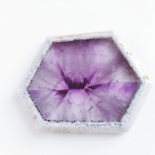 トラピッチェアメジスト【大】60x49mm ルース 天然石 SPES STONE 通販