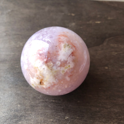 アメジスト　フラワーアゲート　パイライト　ピンクアメジスト　スフィア　虹入 笑口⭐︎ドゥルージーピンクアメジストフラワーアゲートスフィア