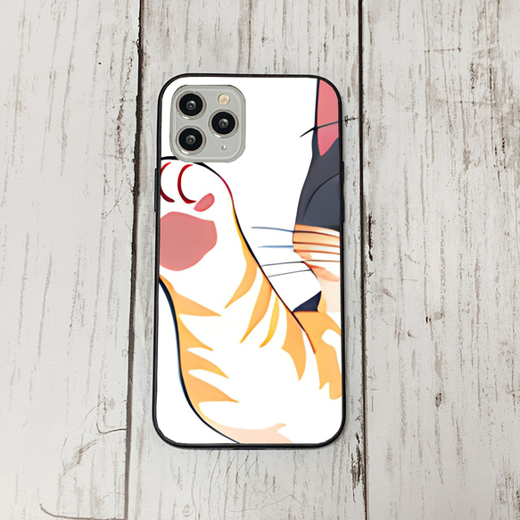 iphoneケース2-3-34 iphone 強化ガラス ねこ・猫・ネコ 箱2 かわいい アイフォン iface 1枚目の画像