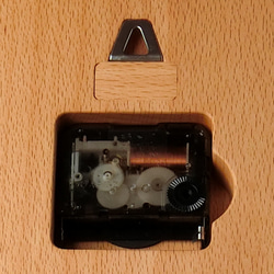 掛け時計（木製・無垢）Wood Wall Clock CT-1　ビーチ 9枚目の画像