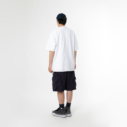 TMCAZ 3D Dual-Pocket Tee [White] 立体轮廓双层口袋宽松短袖T恤 100%棉 第10張的照片