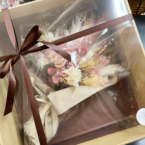 プリザーブドフラワーの花束 ブーケ ortensia(オルテンシア
