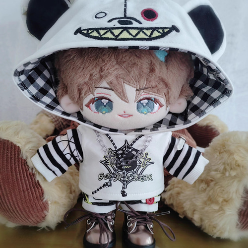 ぬい服 10cm 15cm くま耳帽子 クマ ぬいぐるみ服 推し活