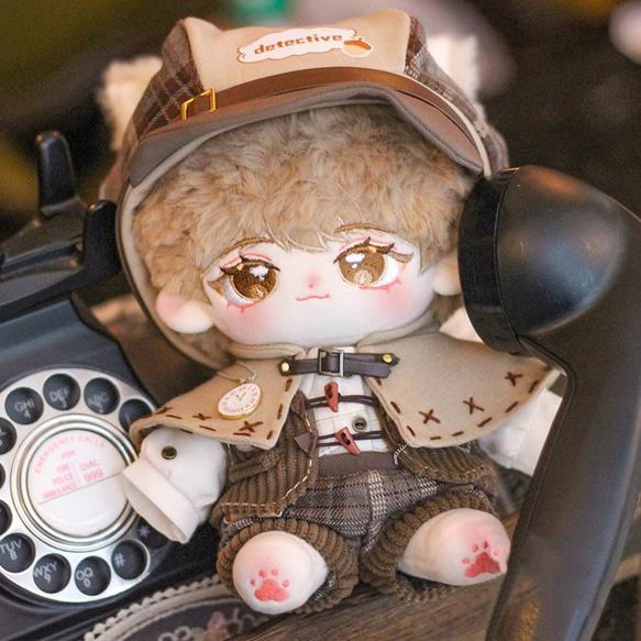 20cm完売レア限定猫探偵和服着せ替えぬいぐるみ服セット♪ Amazon.co.jp: niannyyhouse 20cm ぬいぐるみ 服 黒猫セット