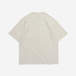 TMCAZ 3D Dual-Pocket Tee [White Onyx] 立体シルエット 2層ポケット ルーズ半袖Tシャツ 綿 16枚目の画像