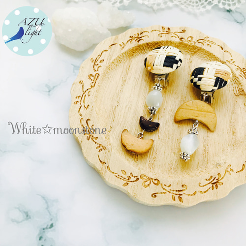 イヤリング「さむ空の星あつめ　つづき物」 opalearrings5-1.jpg?v=1733807971