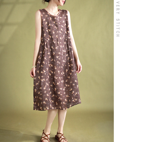 ノースリーブ ワンピース サマーワンピース カジュアル 大人