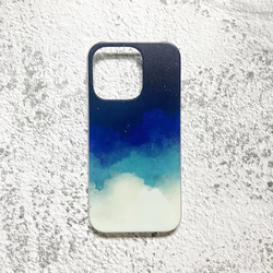 七宝 スマホケース(受注生産) 受注生産】スマホケース【キラキラ手帳型ケース】aurora