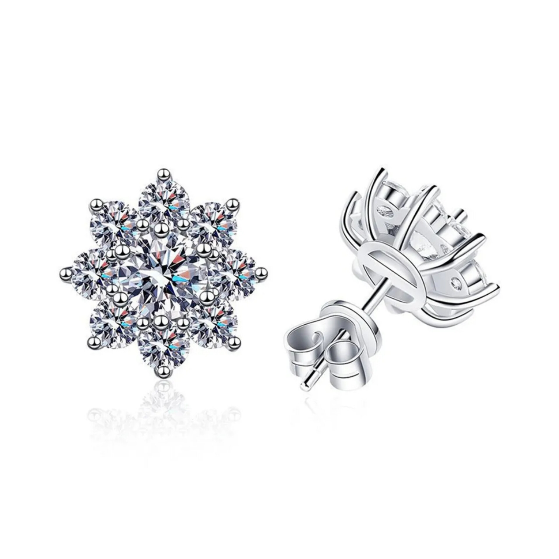 ミニサイズのお花が可愛い♡mini flower Pierce 最高品質ジルコニア