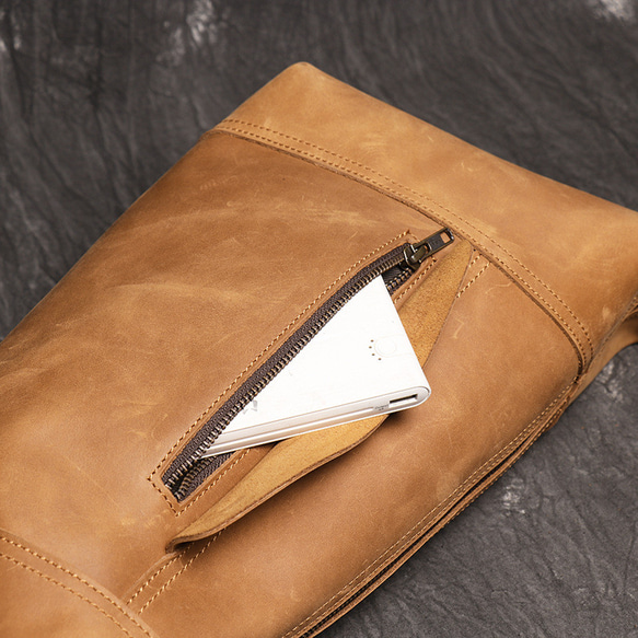 本革 チェストバッグ レザー ショルダーバッグ メンズ オートバイバッグ 牛革ボディバッグ彼氏友達父の日誕生日プレゼント バッグ・カバン バッグ・カバン（メンズ） ボディバッグ・ウエストポーチ A1560399700(11900円)