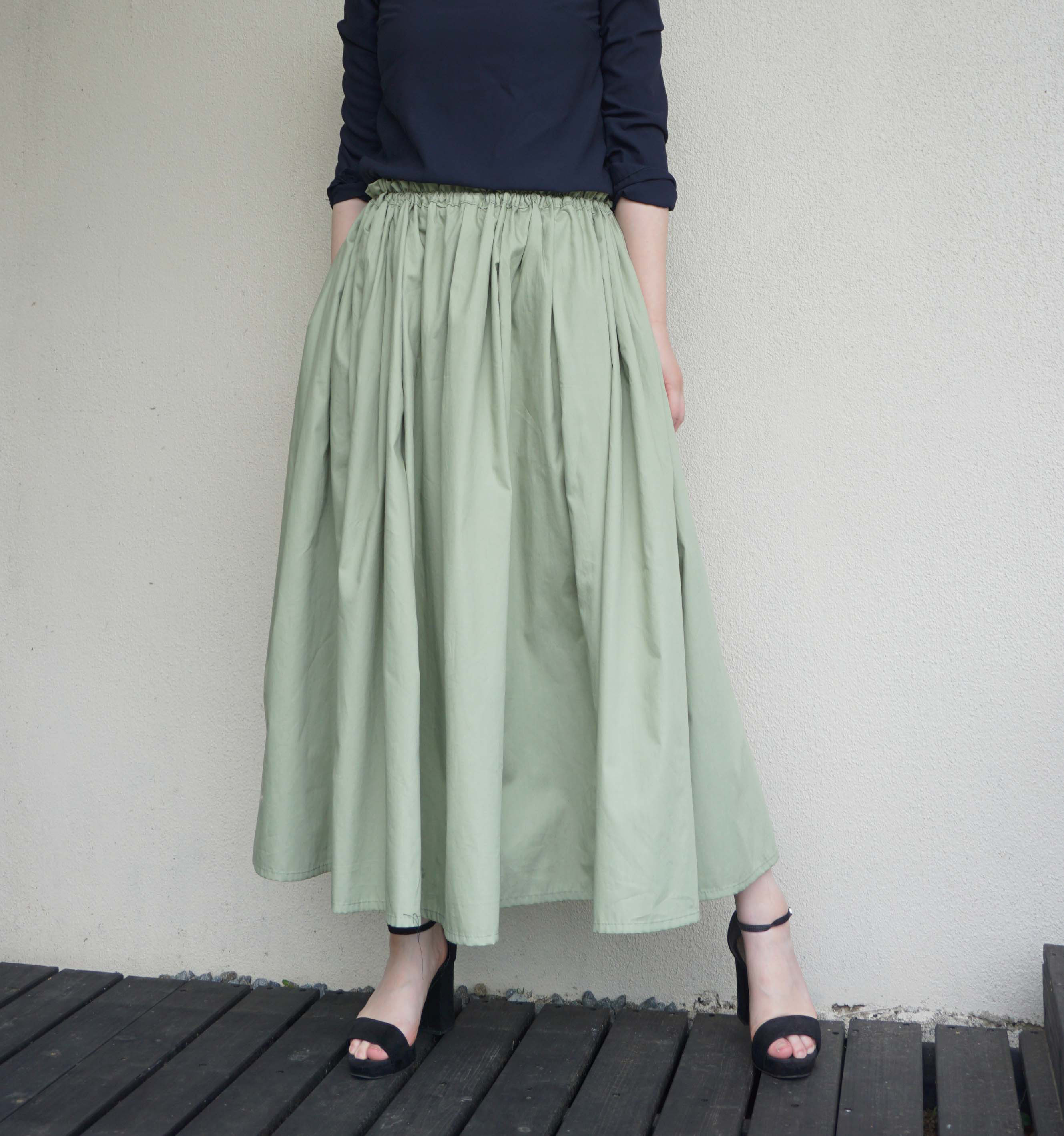 6roku＊BEAUTY&YOUTHタックギャザーロングスカートbeige新品 6roku＊BEAUTY&YOUTHタックギャザーロングスカートbeige新品
