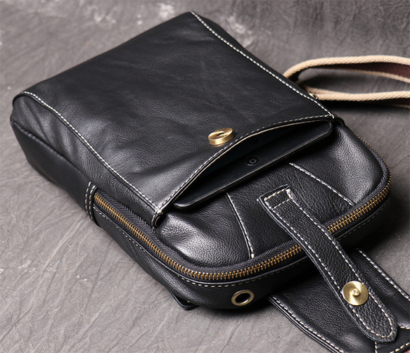 本革 チェストバッグ レザー ショルダーバッグ メンズ オートバイバッグ 牛革ボディバッグ彼氏友達父の日誕生日プレゼント 本革 メンズ ショルダーバッグ バッグ 旅行バッグ