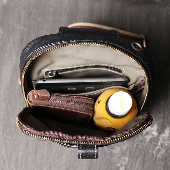 本革 チェストバッグ レザー ショルダーバッグ メンズ オートバイバッグ 牛革ボディバッグ彼氏友達父の日誕生日プレゼント 本革 メンズ ショルダーバッグ バッグ 旅行バッグ