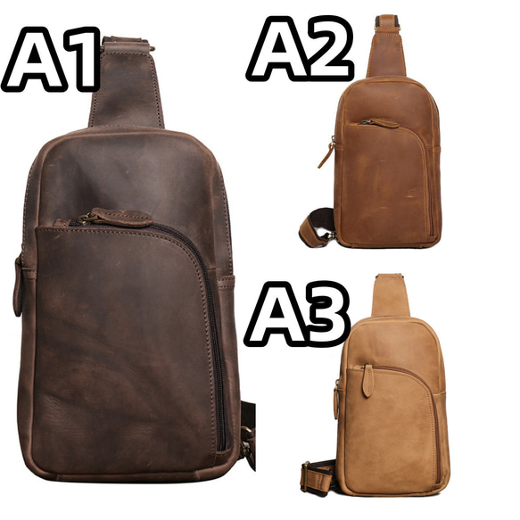 本革 チェストバッグ レザー ショルダーバッグ メンズ オートバイバッグ 牛革ボディバッグ彼氏友達父の日誕生日プレゼント 本革 メンズ ショルダーバッグ バッグ 旅行バッグ