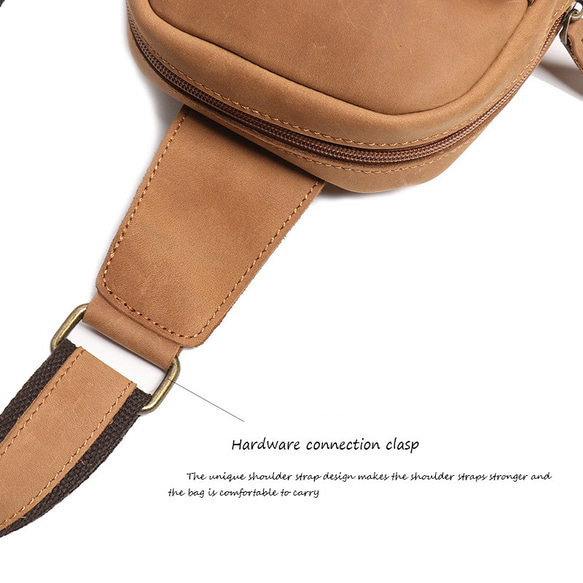 本革 チェストバッグ レザー ショルダーバッグ メンズ オートバイバッグ 牛革ボディバッグ彼氏友達父の日誕生日プレゼント 本革 メンズ ショルダーバッグ バッグ 旅行バッグ