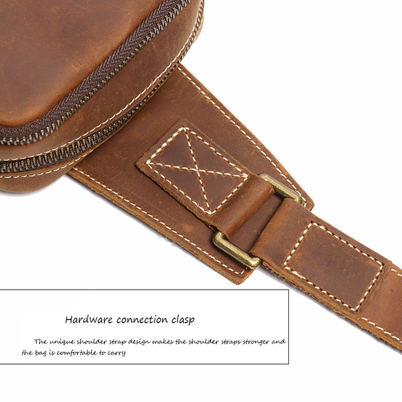 本革 チェストバッグ レザー ショルダーバッグ メンズ オートバイバッグ 牛革ボディバッグ彼氏友達父の日誕生日プレゼント ショルダーバッグ オートバイバッグ チェストバッグ 本革 レザー 牛革ボディバッグ彼氏友達父の日誕生日プレゼント メンズ F1667219390(12870円)