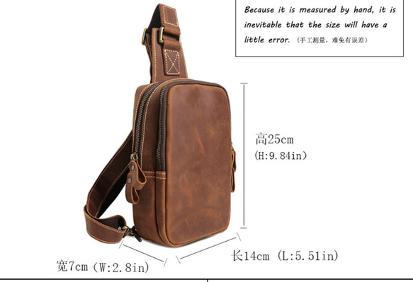 本革 チェストバッグ レザー ショルダーバッグ メンズ オートバイバッグ 牛革ボディバッグ彼氏友達父の日誕生日プレゼント ショルダーバッグ オートバイバッグ チェストバッグ 本革 レザー 牛革ボディバッグ彼氏友達父の日誕生日プレゼント メンズ F1667219390(12870円)