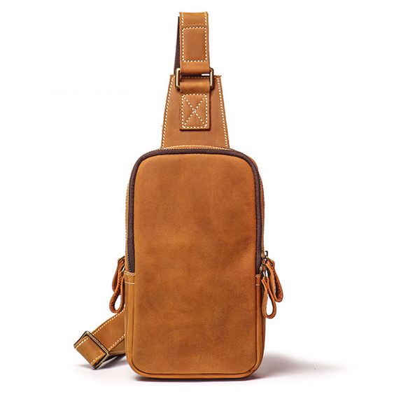 本革 チェストバッグ レザー ショルダーバッグ メンズ オートバイバッグ 牛革ボディバッグ彼氏友達父の日誕生日プレゼント ショルダーバッグ オートバイバッグ チェストバッグ 本革 レザー 牛革ボディバッグ彼氏友達父の日誕生日プレゼント メンズ F1667219390(12870円)