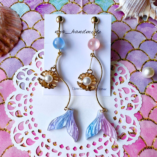 AVALANCHE 10K 人魚ペンダントトップ マーメイド 10K イエローゴールド