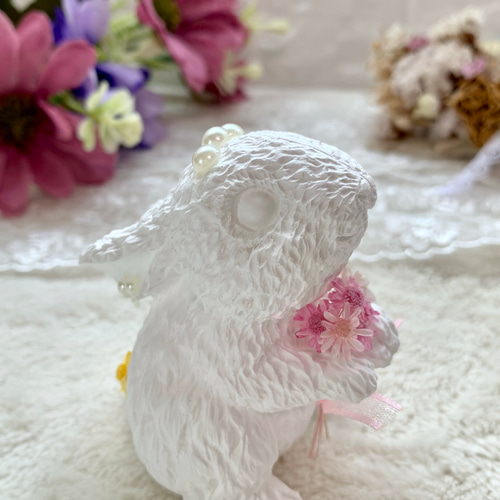 アロマストーン✨うさぎさんのウェディング ディフューザー・アロマ