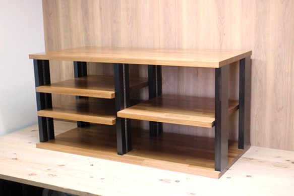 【ちょこぼ様オーダー品】テレビ台 AVボード 無垢材 130cm ハンドメイド ちょこぼ様オーダー品】テレビ台 AVボード 無垢材 130cm