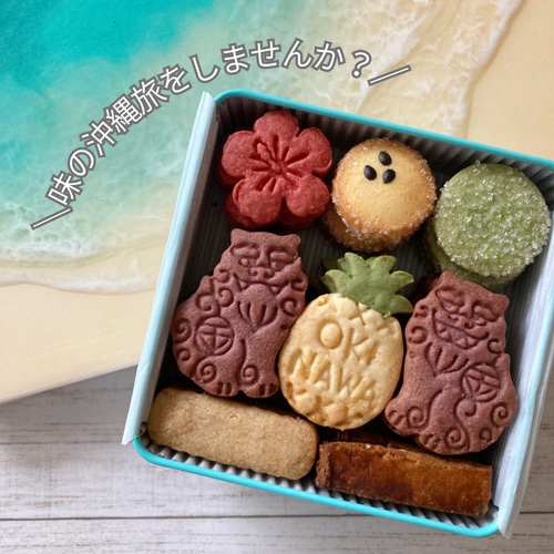 予約販売]夏限定！沖縄クッキー缶 ：8/20(水)発送 クッキー 金城