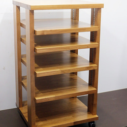 オーディオラックTS880-P30 板厚30 木製（無垢材） 注文後製作 棚