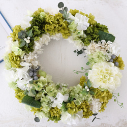 simple&natural wreath 30㎝ 6枚目の画像