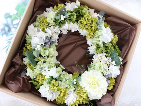 simple&natural wreath 30㎝ 3枚目の画像