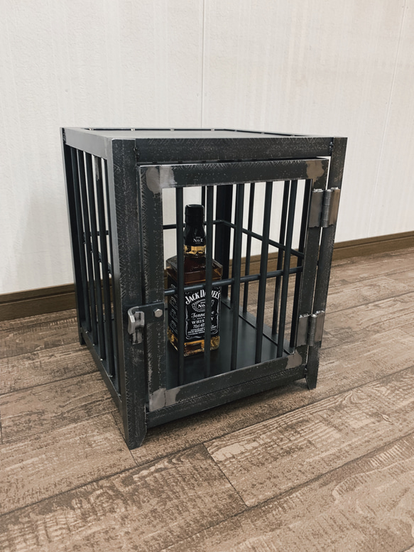 ☆雑誌Daytona掲載作品☆アイアンキャビネット　アイアンラック　男前インテリア　無骨　インダストリアル 