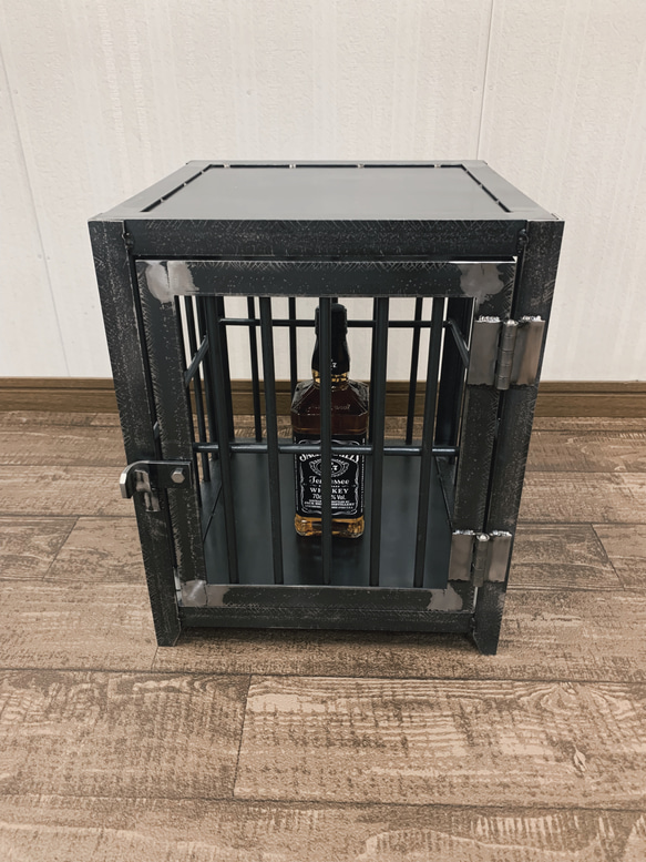 ☆雑誌Daytona掲載作品☆アイアンキャビネット　アイアンラック　男前インテリア　無骨　インダストリアル 