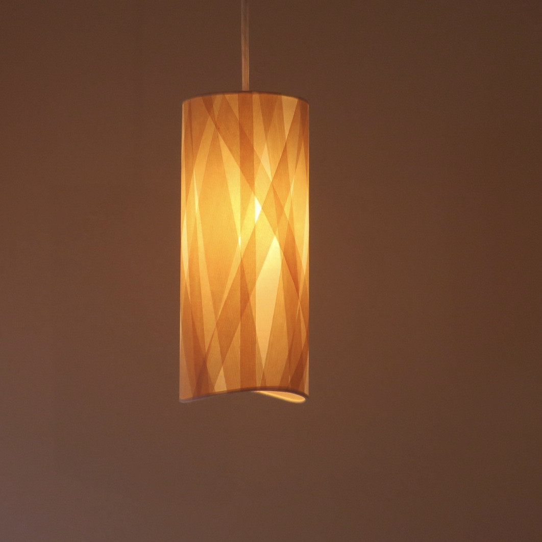 吉野ひのきペンダントランプ「tsutsu 光線」