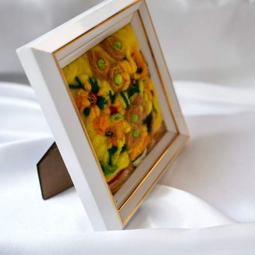 渡部ひできひまわり 油彩画 ゴールドフレーム 渡部ひできひまわり 油彩画 ゴールドフレーム 渡部ひできひまわり 油彩