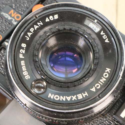 完動品/3ヶ月保証】オールドフィルムカメラ コニカ KONICA C35 EF S