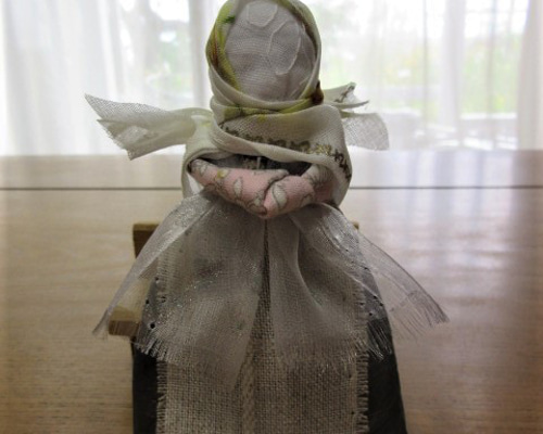 ロシア作家様 布人形創作人形 ハンドメイド 歯の妖精 新家智子「朱莉」創作人形 | コルメキッサウェブショップ 創作