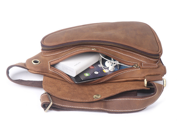 本革 チェストバッグ レザー ショルダーバッグ メンズ オートバイバッグ 牛革ボディバッグ彼氏友達父の日誕生日プレゼント 本革 メンズ ショルダーバッグ バッグ 旅行バッグ