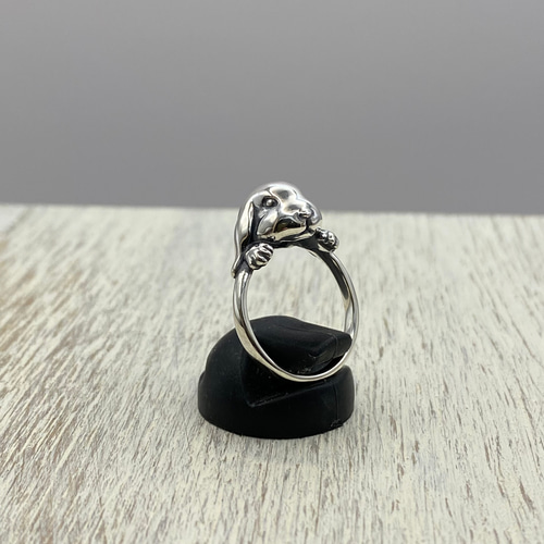 ロップイヤーうさぎリング 指輪・リング arabesque arts 通販 16131365