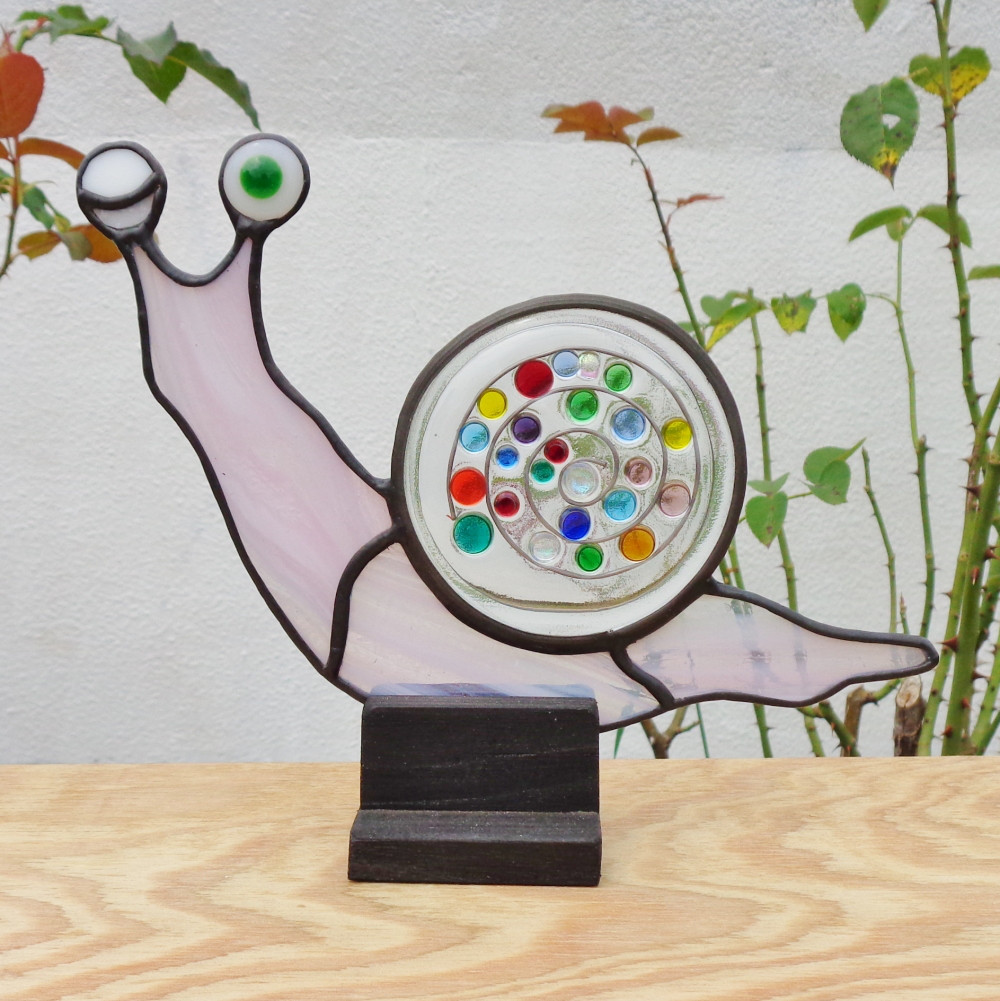 ガラスの片つむり 大　＊カタツムリ＊ 7,125円