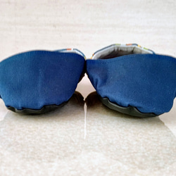 ふわふわバブーシュ柴犬（23.0～25.0cmサイズ）青 5枚目の画像