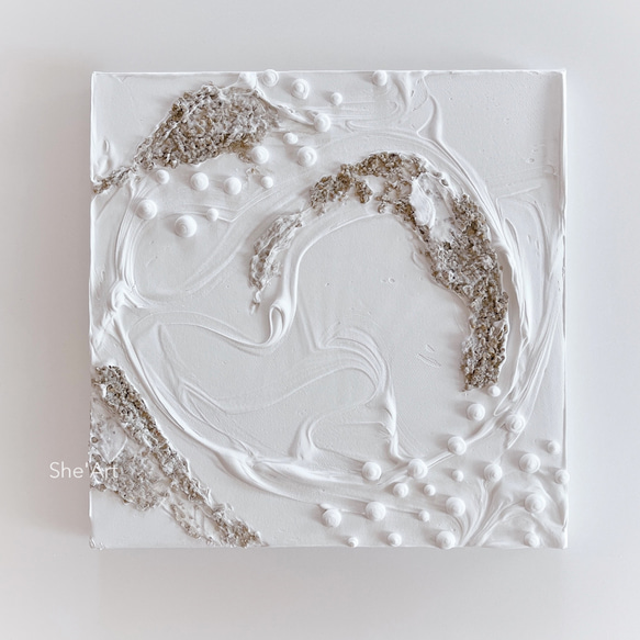 た*ぐ様 【原画】現代アート/キャンバス/絵画/インテリア/アート/モダン 原画S・pattern・グレージュ / 北欧・モダンアート アート 抽象