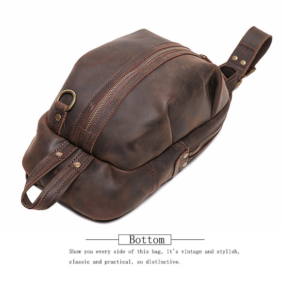 本革 チェストバッグ レザー ショルダーバッグ メンズ オートバイバッグ 牛革ボディバッグ彼氏友達父の日誕生日プレゼント                                     お求め前にお読みいただくと安心できるごあんないです DGJ1360847586(10400円)