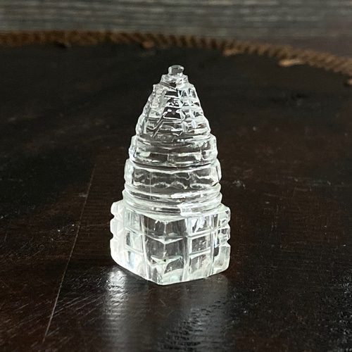 5A ヒマラヤ水晶 シュリヤントラ 14-18g 置石 天然石 1個 b 天然石