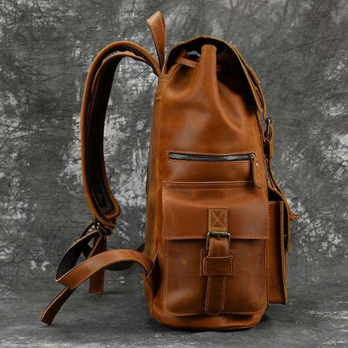 リュックサック 大容量 メンズ 本革 レザー アンティーク バックパック
