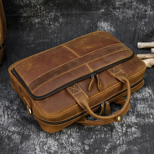 ⭐️未使用⭐️牛革ビジネスバッグ 数量限定『半額』セール※【小物の場所が一目でわかる】 トートバッグ