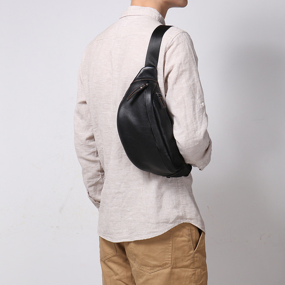 本革 チェストバッグ レザー ショルダーバッグ メンズ オートバイバッグ 牛革ボディバッグ彼氏友達父の日誕生日プレゼント 本革 メンズ ショルダーバッグ バッグ 旅行バッグ